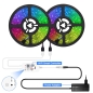 Mobile Preview: LED RGB Strip Light WiFi Smart Controller 5V 12V 24V APP 24 Tasten Fernbedienung Sprach Steuerung Alexa Echo